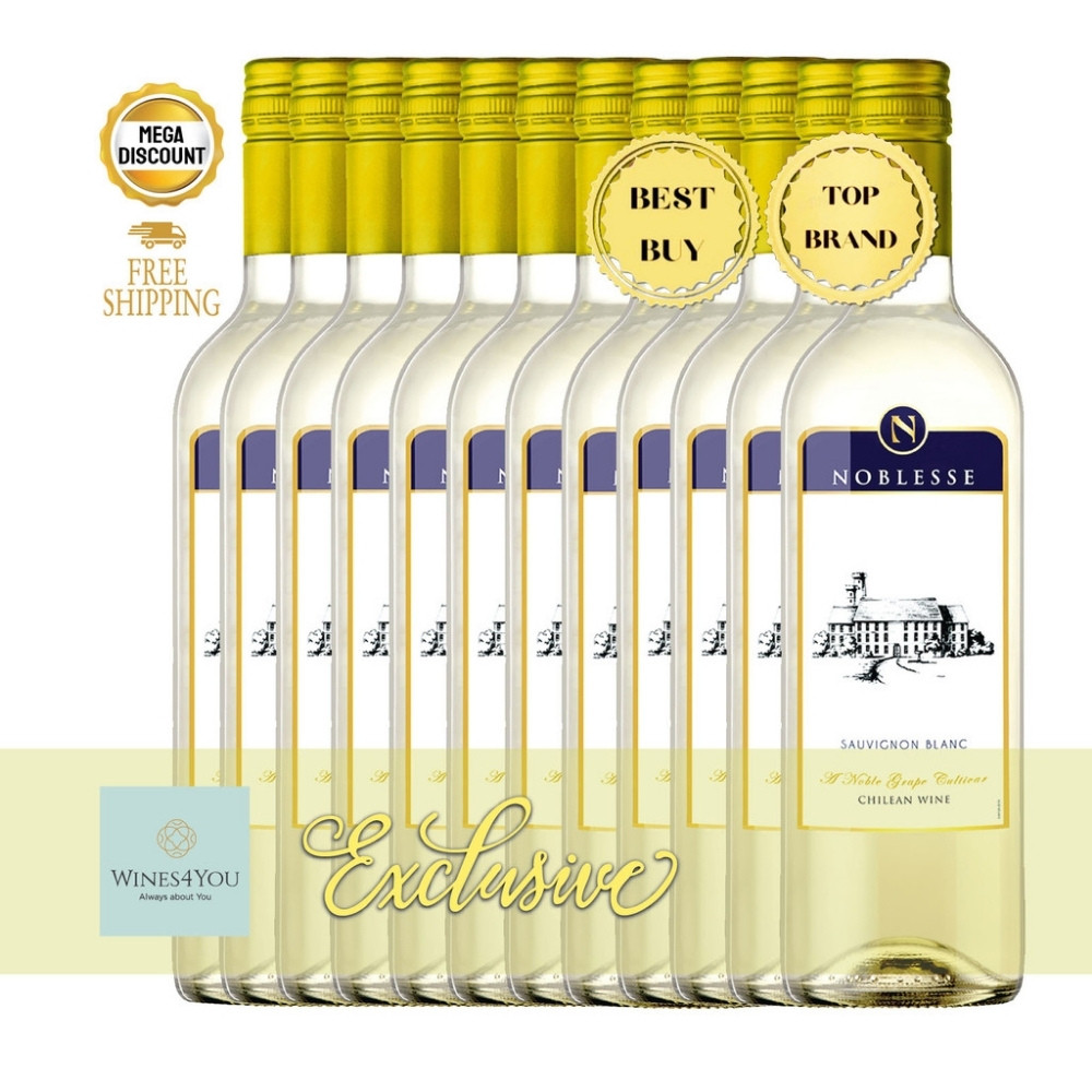 Noblesse Sauvignon Blanc Chile White Wine 12btls Ctn Promo!